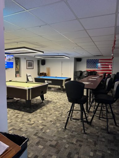 Canteen Pool Table Area