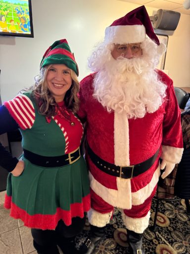 Santa and his Elf